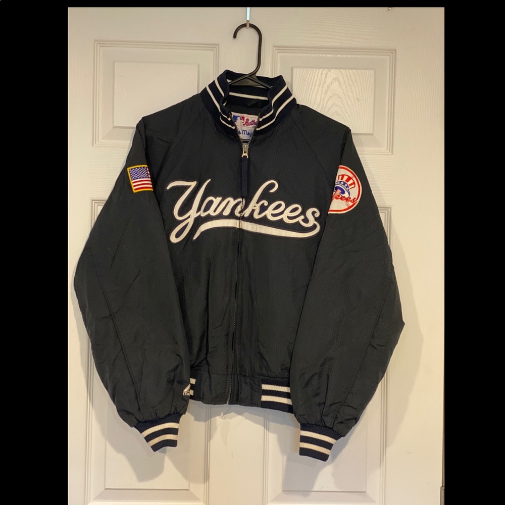 Authentic Yankees Bomber Majestic Athletic